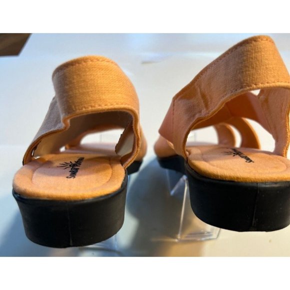 Women's Sunbay Footwear Sandals Size 9 Maggie Papaya Strappy - Picture 6 of 10